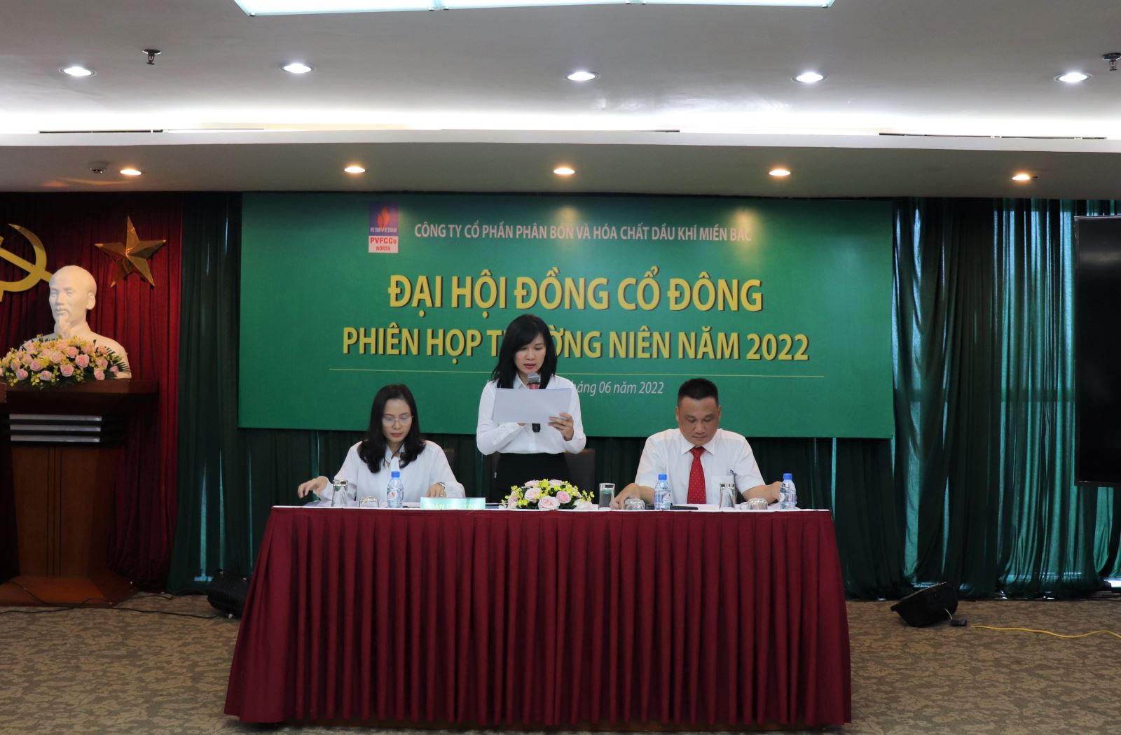 PVFCCo North tổ chức thành công phiên họp Đại hội đồng cổ đông thường niên năm 2022