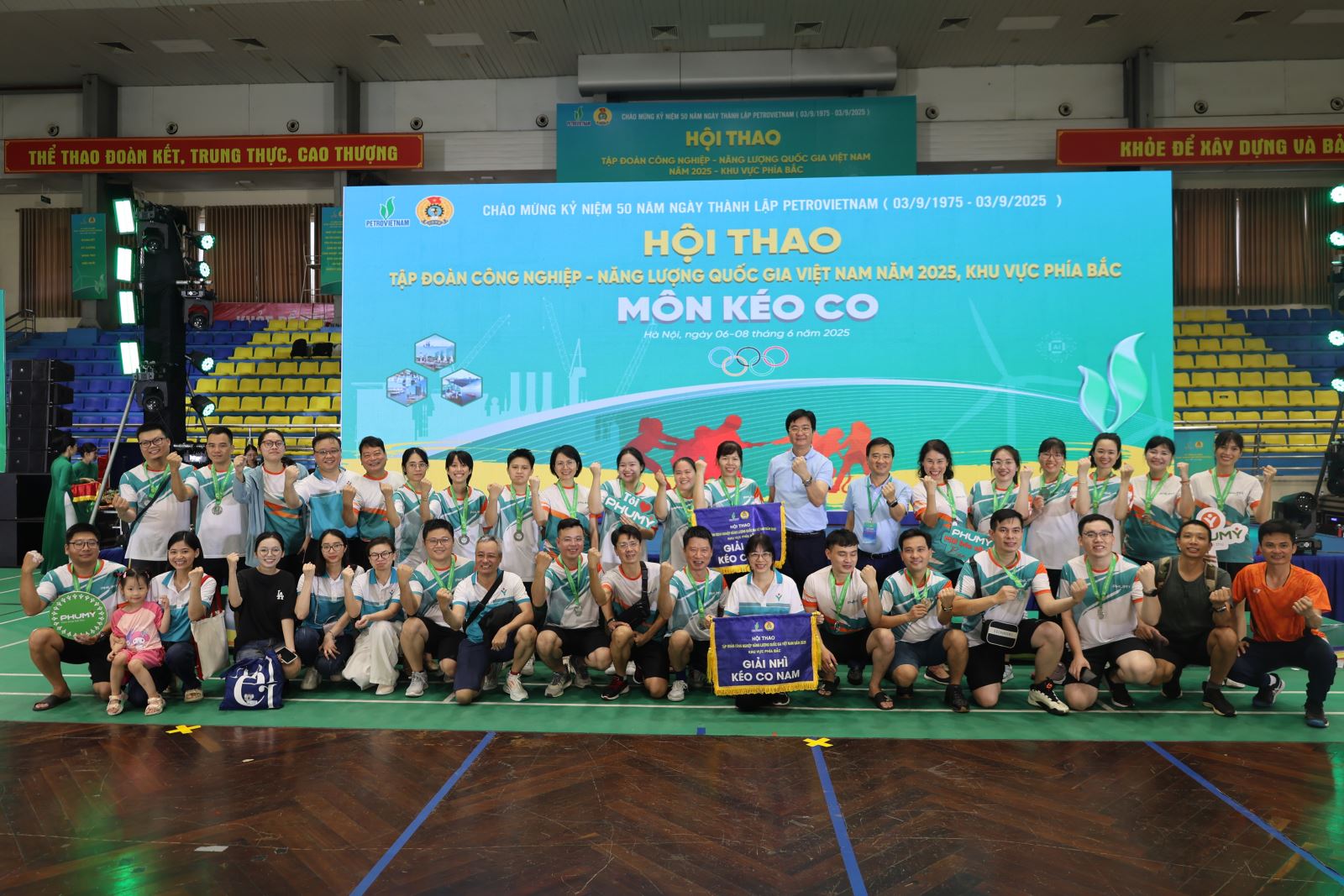 Công ty Cổ phần Phân bón và Hóa chất Dầu khí miền Bắc (PVFCCo-PMB) tham gia tranh tài tại Hội thao ngành Dầu khí năm 2025 khu vực phía Bắc.