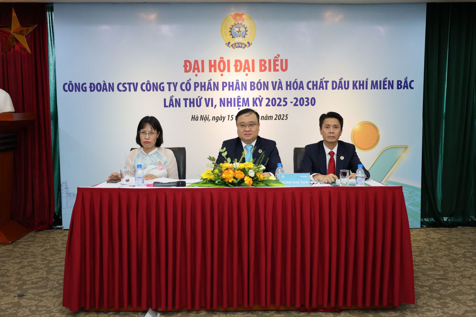 Công đoàn Công ty Cổ phần Phân bón và Hóa chất Dầu khí miền Bắc tổ chức thành công Đại hội đại biểu lần thứ VI, nhiệm kỳ 2025-2030
