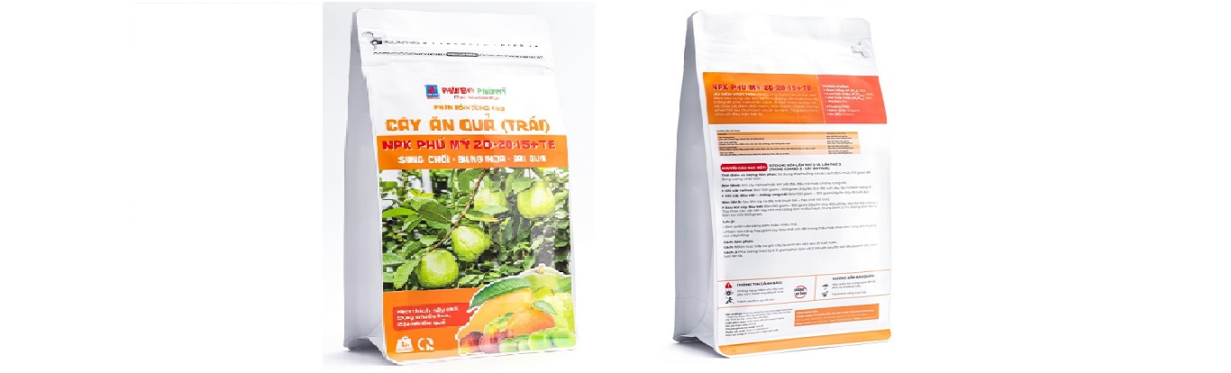 NPK Phú Mỹ 20-20-15+TE Cây ăn quả