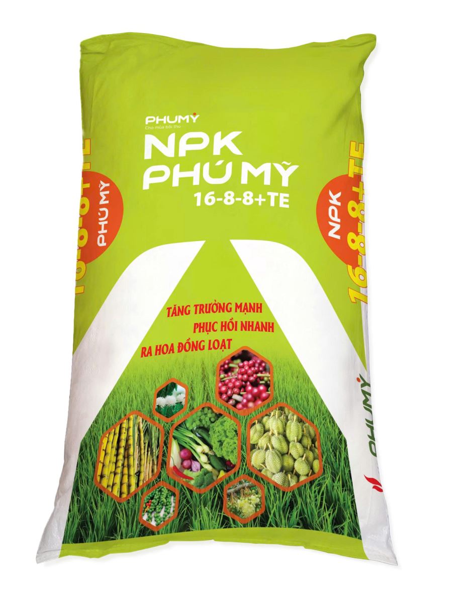 NPK PHÚ MỸ 16-8-8+TE NPK PHÚ MỸ 16-8-8+TE